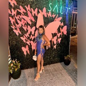 Fashionova Disco Nights Mini Dress size medium